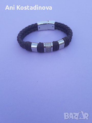 Гривна хематит, снимка 8 - Колиета, медальони, синджири - 23086543