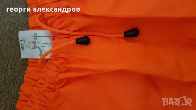 Работен панталон,защитна материя,гумиран size L, снимка 3 - Панталони - 28400233