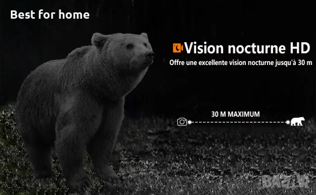 Woomoon Ловна камера 60MP 4K HD с 64 GB SD карта, снимка 9 - Оборудване и аксесоари за оръжия - 48468209