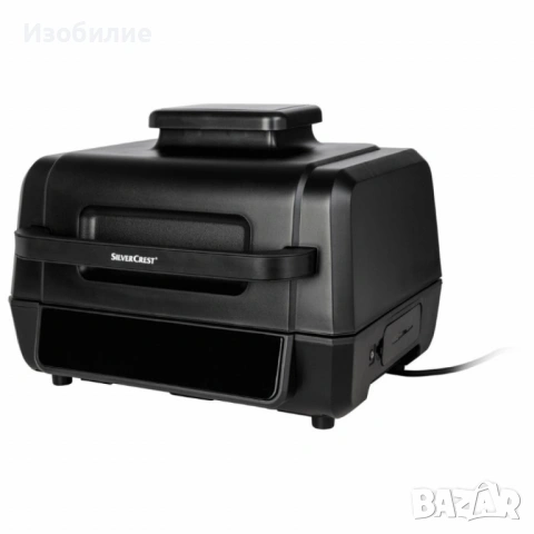 Уред 2 в 1 SilverCrest Air Fryer with Grill – хрупкаво, вкусно и без мазнина, снимка 8 - Фритюрници - 53004167