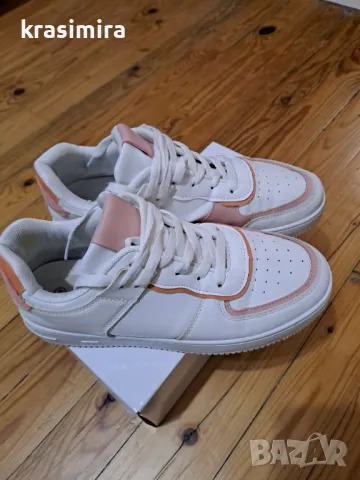 Бели кецове-номер 40, снимка 3 - Кецове - 47884008