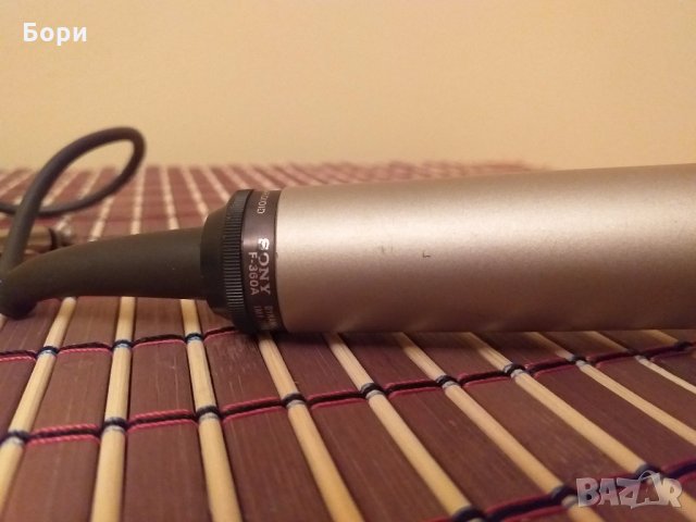 SONY F 360A динамичен микрофон 250 ома, снимка 5 - Микрофони - 27550971