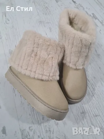Боти с пух последна бройка ,без кутия.39 номер., снимка 7 - Дамски боти - 48633619