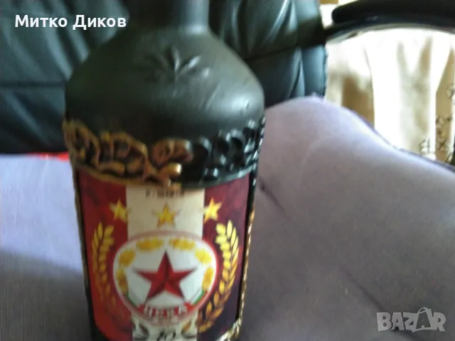 ЦСКА бутилка 700млл ръчна изработка, снимка 6 - Футбол - 47308219