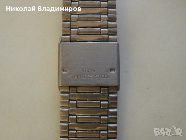 Buletronic рядък работи български оригинален мъжки часовник Булетроник, снимка 7 - Мъжки - 52380681