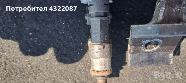 Бензинови дюзи и горивна рейка  FORD FIESTA Форд Фиеста 1.2 60 к.с 2009-2013Г, снимка 8 - Части - 49881877