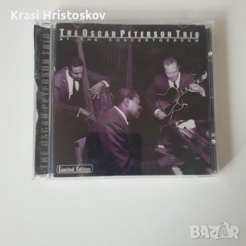 The Oscar Peterson Trio ‎– At The Concertgebouw cd, снимка 1 - CD дискове - 43317609
