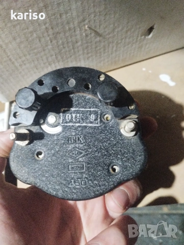  Стар Часовник от военен самолет МИГ, снимка 3 - Антикварни и старинни предмети - 53277508