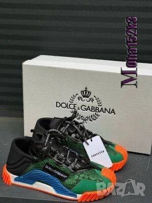 дамски маратонки от естествен велур Dolce&Gabbana , снимка 2 - Маратонки - 51095406