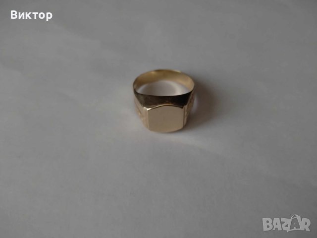 Златен пръстен мъжки 585 14к