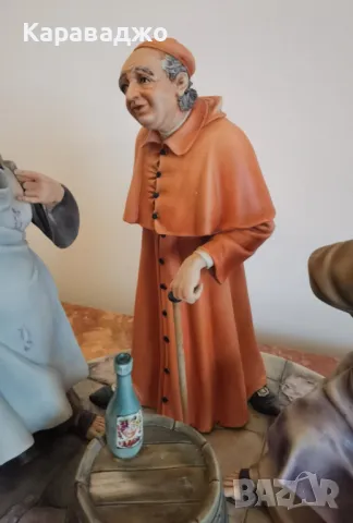 Композиция Capodimonte, снимка 3 - Статуетки - 48337918