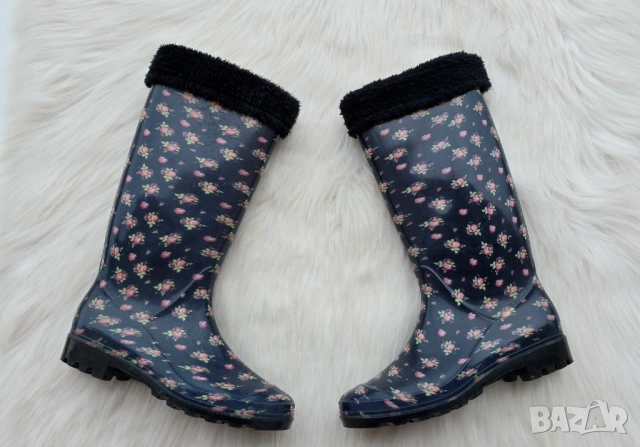 Дамски гумени ботуши №37, снимка 13 - Дамски ботуши - 52316501
