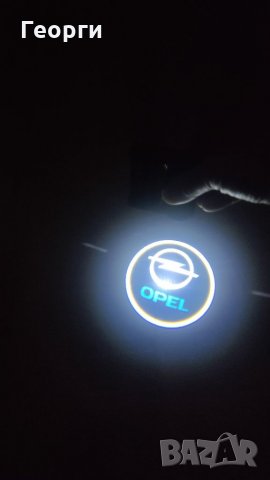 Автоматични 3D Фенерчета за врати на кола, Opel - нови 2 бр. комплект., снимка 2 - Аксесоари и консумативи - 35372537