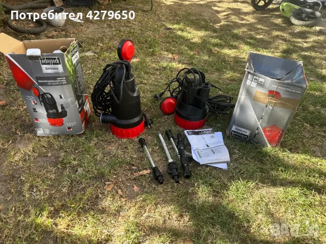 Помпи за вода 1300вата, снимка 12 - Напояване - 50423409