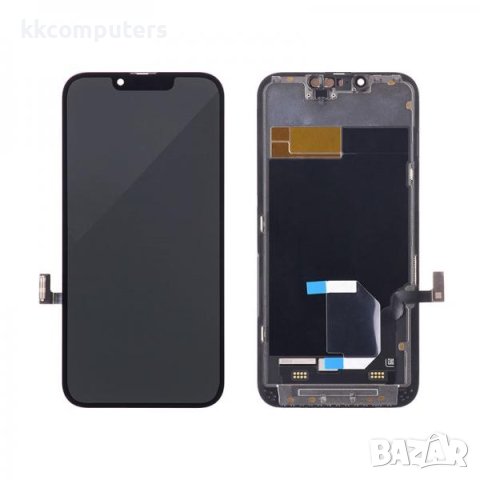LCD Дисплей за iPhone 13 6.1 + Тъч скрийн / Черен / Баркод : 483151, снимка 1