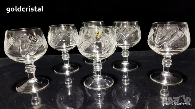 кристални чаши 