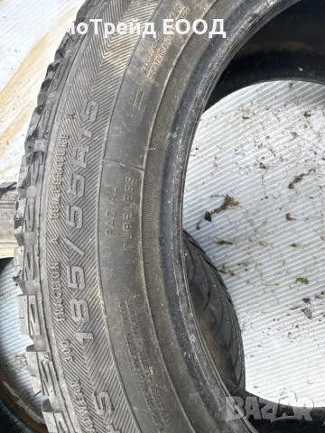 Два броя зимни гуми Гудиър Goodyear185/55 R15 15”, снимка 2 - Гуми и джанти - 49958859