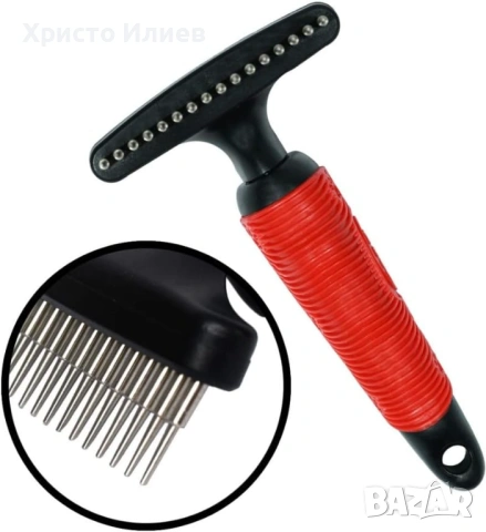 Гребен стъргалка за професионално подстригване на кучета PET NOVA, снимка 2 - За кучета - 53507010