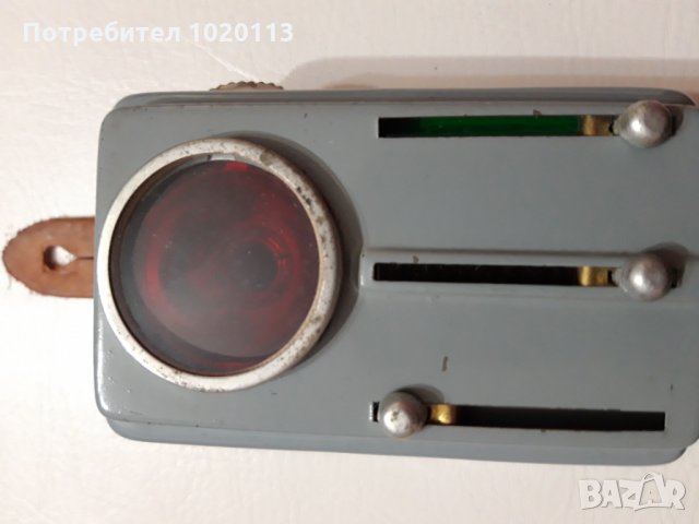 Ретро фенер с  три цвята , снимка 3 - Други ценни предмети - 27795320