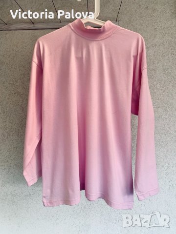 Красива блуза-поло UNOMOMENTO,ново, снимка 2 - Блузи с дълъг ръкав и пуловери - 36929938