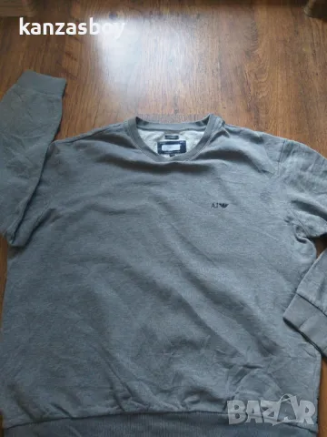 ARMANI JEANS - страхотна мъжка блуза КАТО НОВА ХЛ, снимка 6 - Блузи - 47346910