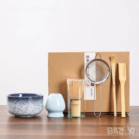 Комплект за чай матча Matcha 6 броя сет