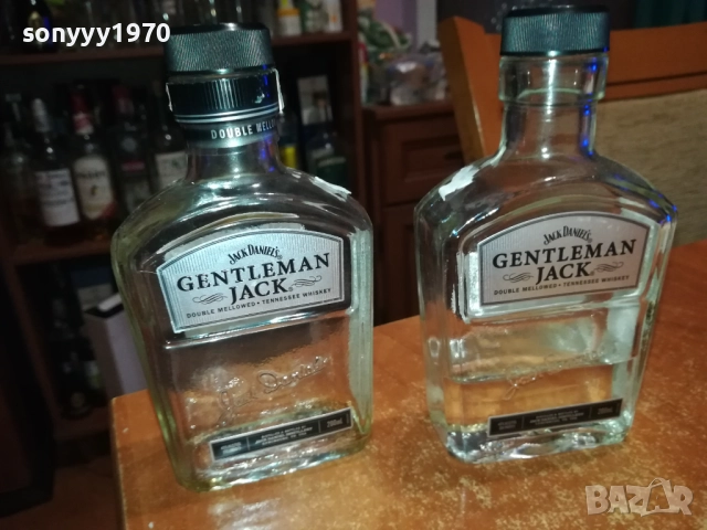 jack daniels x2 празни шишета от 200мл 1011251329