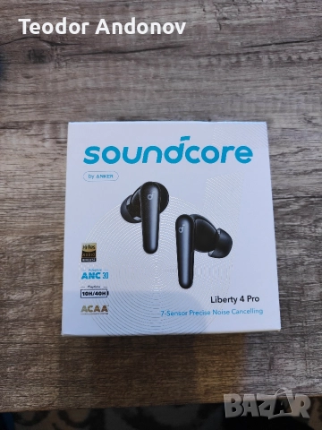 Като нови Bluetooth слушалки Soundcore Liberty 4 Pro