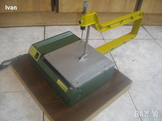 Мини Контурен Трион Немски Професионален Почти Нов 12 Волта-220 Волта-PROXXON Typ DC12, снимка 2 - Други инструменти - 43550310