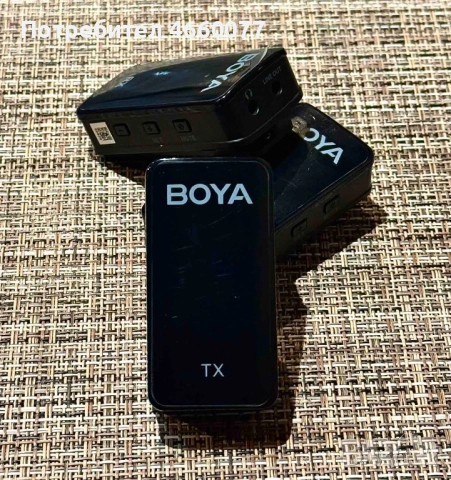 Microphones Boya (Тип брошка), снимка 3 - Микрофони - 52528793