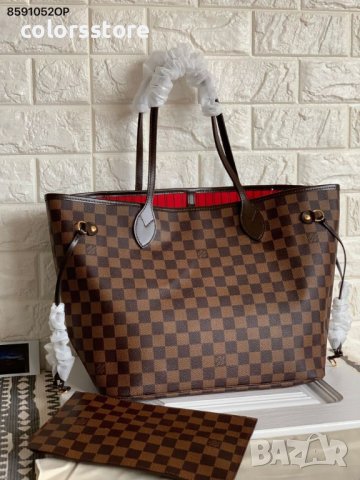 Кафява чанта Louis Vuitton  Neverfull , снимка 1 - Чанти - 37733390