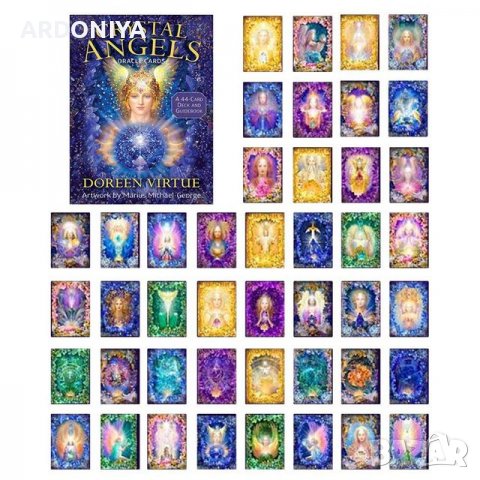 Crystal Angel Oracle - оракул карти , снимка 11 - Други игри - 37404203