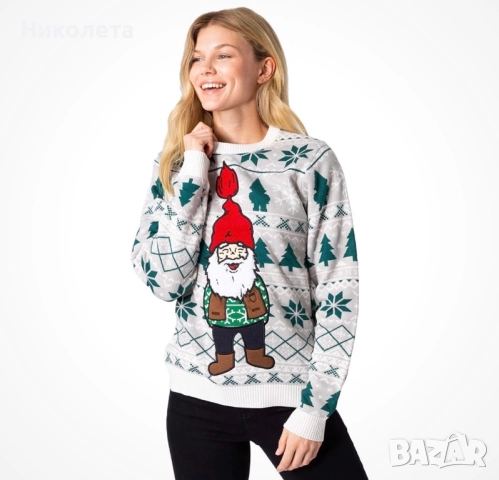 Коледен пуловер универсален