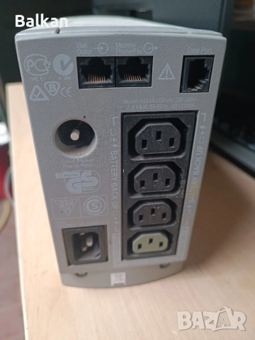 UPS 500 APC, снимка 2 - UPS захранвания - 51909587