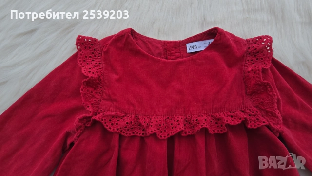 Детска рокля ZARA 3-4 години, снимка 4 - Детски рокли и поли - 52036259