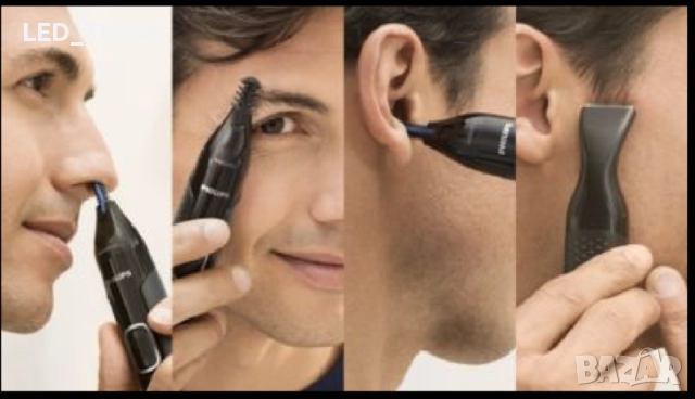 Philips Машинка тример за нос уши вежди  NT5650/16, снимка 3 - Тримери - 52639024