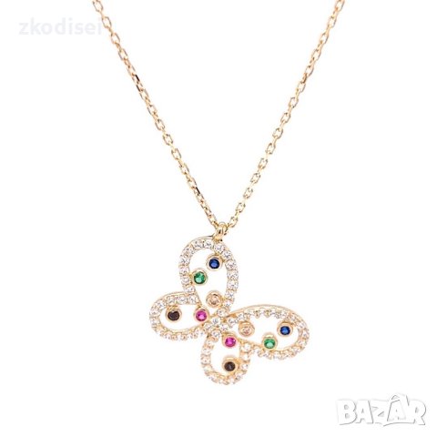 Златно колие 2,57гр. 40см. 14кр. проба:585 модел:20381-2, снимка 2 - Колиета, медальони, синджири - 43118152