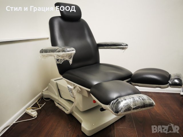 Стол за педикюр Plant (3 мотора) 168 x 56/81,5 x 54/128 см - тъмно сив, снимка 12 - Педикюр и маникюр - 32572098