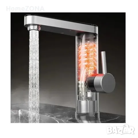 Проточен смесител FUDEER, с дисплей и сензорни бутони, снимка 2 - Смесители - 49446156