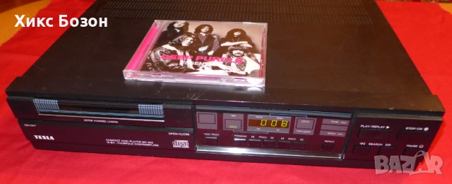 Tesla MC 902 прекрасно свирещ си-ди плейър CD player с аудиофилски  мод, TDA 1541