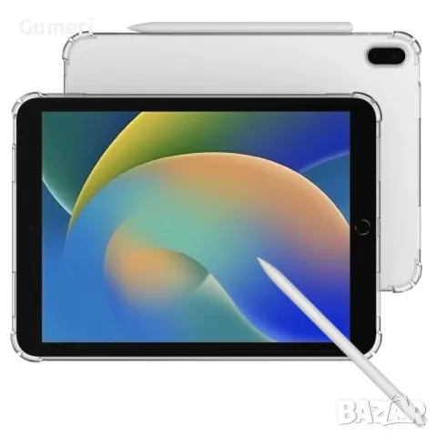 Apple iPad 10.9 (2022) Силиконов Прозрачен Гръб, снимка 2 - Калъфи, кейсове - 47688774