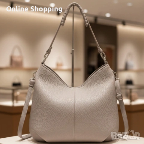 Елегантна дамска чанта от еко кожа – стил и практичност за всеки ден, снимка 4 - Чанти - 53270400