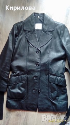 Дамско ново яке естествена кожа, снимка 4 - Якета - 36660214