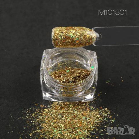 Холограмни пигменти за декорация, снимка 2 - Продукти за маникюр - 32653088