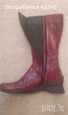 Дамски ботуши, естествена кожа , снимка 2 - Дамски ботуши - 51921967