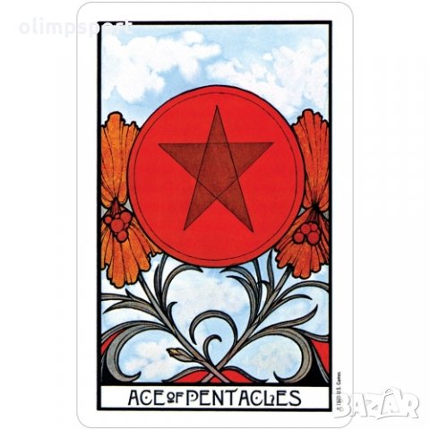 карти таро USG AQUARIAN  нови , снимка 7 - Карти за игра - 32694934