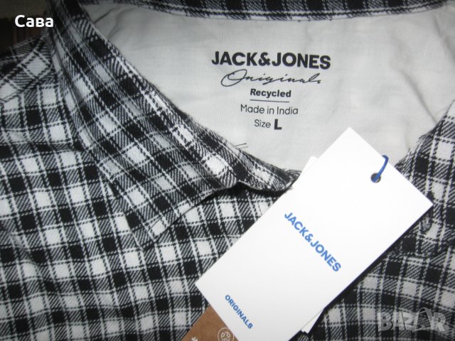 Ризи JACK&JONES  мъжки,Л-ХЛ-2ХЛ, снимка 4 - Ризи - 43701687
