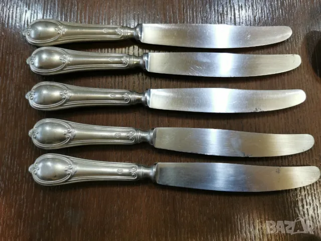 комплект прибори-Krup-Berndorf, 1910-30's, снимка 4 - Антикварни и старинни предмети - 49296452