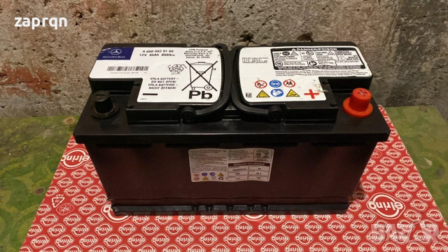 Оригинален акумулатор Mercedes/Мерцедес 90 амп/ч 850 А AGM/АГМ с гаранция