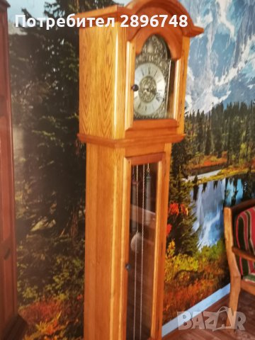 Паркетен часовник много запазен. , снимка 3 - Други - 43748434